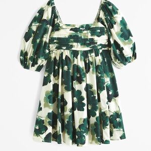Abercrombie Emerson puff sleeve mini dress